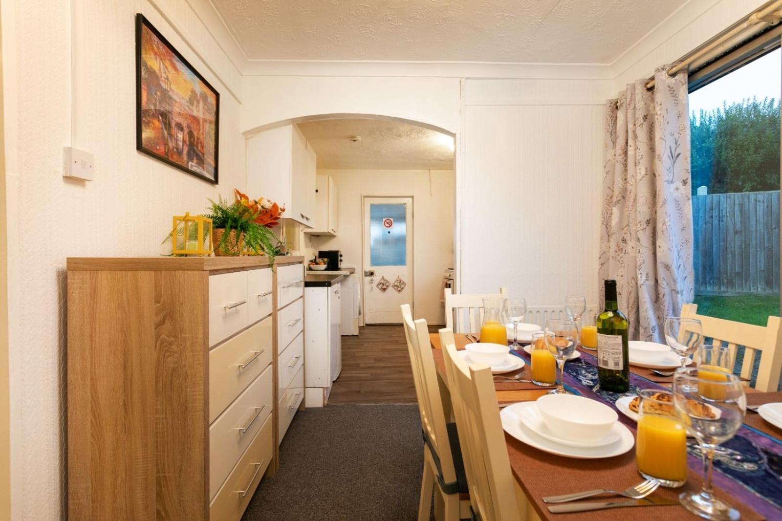 Cozyhome-3Br-5Guest#Netflix#Parking#Garden Nottingham Esterno foto